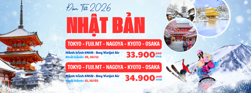 Tour Nhật Bản 2025